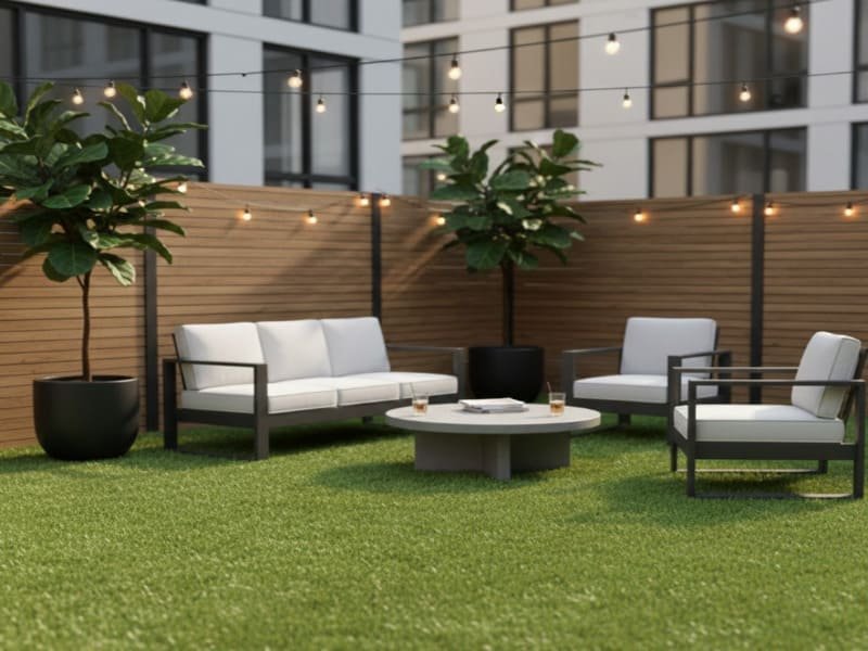 Side-by-side comparison of Latex vs Polyurethane backing